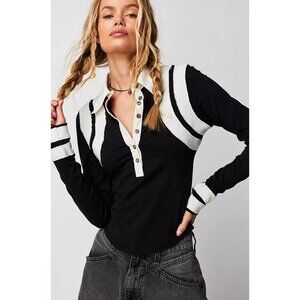 Free People Wednesday Polo Top